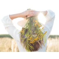 Your crowning glory; herbs for healthy hair