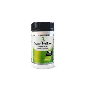 NXGEN ORGANIC BEEF LIVER CAPSULES 