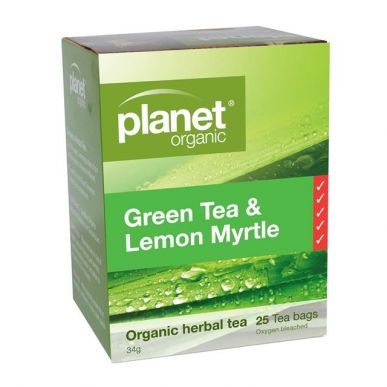 Planet Organic Green Tea & Lemon Myrtle